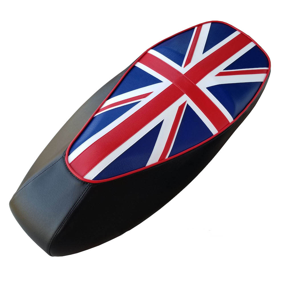 Union Jack British Flag Vespa Scooter Seat Cover GTS 125 250 300