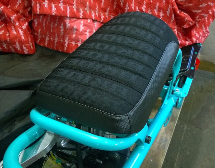 Honda Ruckus seat cover Black Bride Cheeky Seats Scooter Seat Covers