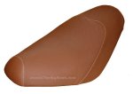(image for) Cinnamon Brown Faux Leather Premium Buddy Seat Cover Waterproof