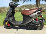 (image for) Distressed Faux Leather Brown Buddy Seat Cover Waterproof