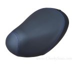 (image for) Honda Metropolitan CH50 Matte Black Seat Cover French Seams