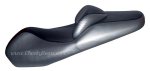 (image for) Honda Reflex Scooter Seat Cover Black and Silver Carbon Fiber
