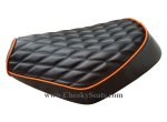 (image for) Honda Elite SA50 Double Diamond Stitch Seat Cover Customizable