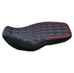 (image for) Honda Grom Grid Rectangle Stitch Handmade Seat Cover 2013 -2024