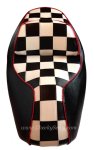 (image for) Honda Reflex Scooter Seat Cover Black and White Checkers