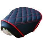 (image for) Honda Super Cub C125 Black Diamond Seat Cover Handmade SuperCub