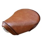 (image for) Honda Super Cub C125 Seat Cover Caramel Brown Handmade SuperCub