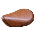 (image for) Honda Super Cub C125 Seat Cover Caramel Brown Handmade SuperCub