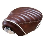 (image for) Honda Super Cub C125 Seat Cover Whiskey Brown Padded SuperCub