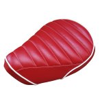 (image for) Honda Super Cub C125 Seat Cover Red Padded Handmade SuperCub