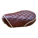 (image for) Honda Super Cub C125 Diamond Seat Cover Whiskey Brown SuperCub