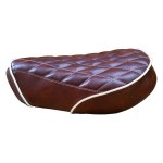 (image for) Honda Super Cub C125 Diamond Seat Cover Whiskey Brown SuperCub