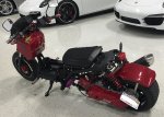 (image for) Ice Bear Maddog 150 Bride Seat Cover, Black Tuck and Roll