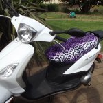 (image for) Piaggio Fly 2005 -2020 Seat Cover Choose your Favorite Faux Fur!