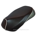 (image for) Sym Mio 50/100 Scooter Seat Cover, Carbon Fiber Waterproof