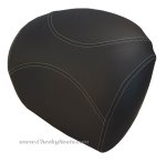 (image for) Vespa GTV Seat Cover Premium Hand Tailored Black Saddle Cover