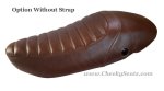 (image for) Vespa S Seat Cover Distressed Whiskey Padded Scooter Seat Cover