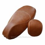 (image for) Vespa Sprint Primavera 50 125 150 Distressed Caramel Seat Cover