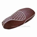 (image for) Vespa Sprint Primavera Double Diamond Whiskey Brown SEAT COVER