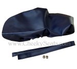 (image for) Classic Navy Blue ET 2/4 Seat Cover with piping - Original Style