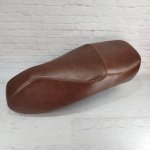 (image for) Distressed Whiskey Vespa GTS 250 300 Seat Cover, French Seams