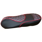 (image for) Vespa Sprint Primavera 50 - 150 Black Double Diamond SEAT COVER