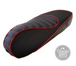 (image for) Vespa Sprint Primavera 50 125 150 Black padded saddle seat Cover