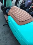 (image for) Yamaha C3 XF 50 VOX Giggle Diamond Tan Brown Seat COVER