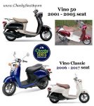 (image for) Cinnamon Yamaha Vino 49 / 50 Seat Cover Premium Waterproof