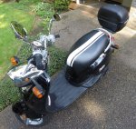 (image for) Dual Racing Stripes Yamaha Vino 125 Scooter Seat COVER