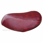 (image for) Yamaha Vino 49 / 50 Oxblood Seat Cover French Seams Handmade
