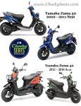 (image for) Double Diamond Stitch Yamaha Zuma 50 scooter seat cover
