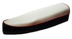 (image for) Bajaj Chetak Scooter Seat Covers Cream and Black