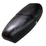 (image for) Stella Scooter Seat Cover, Black Faux Crocodile Waterproof