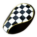 (image for) Honda Metropolitan CH50 Checkers Scooter Seat Cover Black White