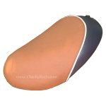 (image for) Honda Metropolitan CH50 Seat Cover Golden Tan Gray Carbon Fiber