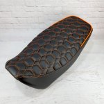 (image for) Honda Grom Nested Hexagon Stitch Seat Cover 2013-2024