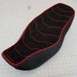 (image for) Honda Grom Rayas Seat Cover Alcantara® MSX125 2013-2024