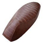(image for) Honda PCX PADDED Seat Cover Whiskey Brown Faux Leather 2010-13