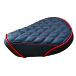 (image for) Honda Super Cub C125 Black Diamond Seat Cover Handmade SuperCub