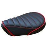(image for) Honda Super Cub C125 Seat Cover Black Padded Handmade SuperCub