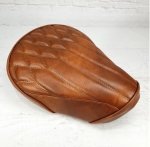 (image for) Honda Super Cub C125 Chestnut Diamond Pleat Seat Cover