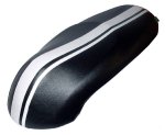 (image for) Kymco Like 50 200i Seat Cover - Dual Racing Stripes Waterproof