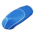 (image for) Kymco Like 50 125 200 Blue with White Piping Scooter Seat Cover