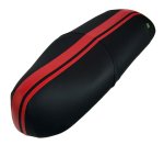 (image for) Lance Cali Havana Classic Dual Red Stripes Scooter Seat Cover