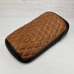 (image for) Gen IV Maddog 150 Diamond SEAT COVER Black and Tan