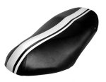 (image for) Piaggio Fly Scooter Seat Cover Dual Racing Stripes 2005 - 2020