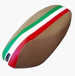 (image for) Piaggio Fly Italian Racing Stripe Scooter Seat Cover 2005 - 2020