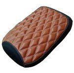 (image for) Honda Ruckus Seat Cover Caramel Double Diamond Black & Tan
