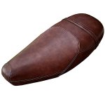 (image for) Vespa ET2/4 Handmade Whiskey Faux Leather Seat Cover French Seam